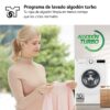 LAVADORA LG F4WR5009A3W 9KG 1400RPM A C/VAPOR INV. BCA - Imagen 5