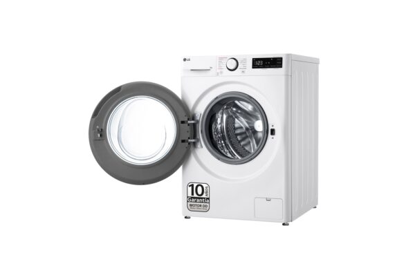 LAVADORA LG F4WR5009A3W 9KG 1400RPM A C/VAPOR INV. BCA - Imagen 7