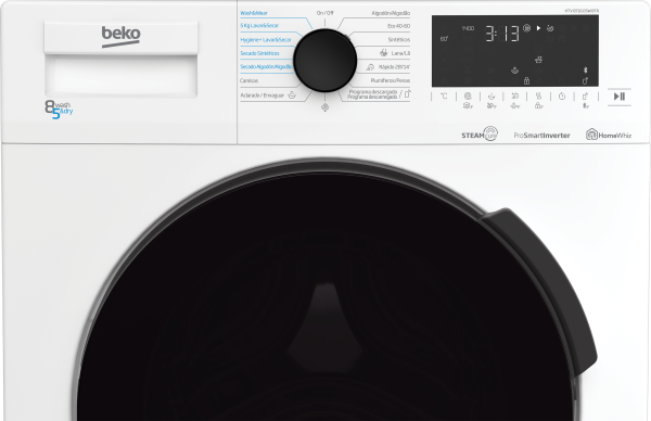 LAVASECADORA BEKO HTV8716DSWBTR 8KG/5KG 1400RPM D BLUETOOTH - Imagen 4