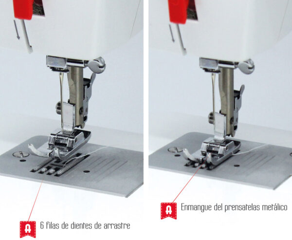 MAQUINA DE COSER ALFA 720+ 9 PUNTADAS - Imagen 5