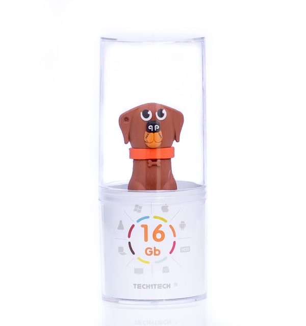 MEMORIA USB TECH ONE TECH DUBBY PERRO 16GB USB 2.0 - Imagen 4