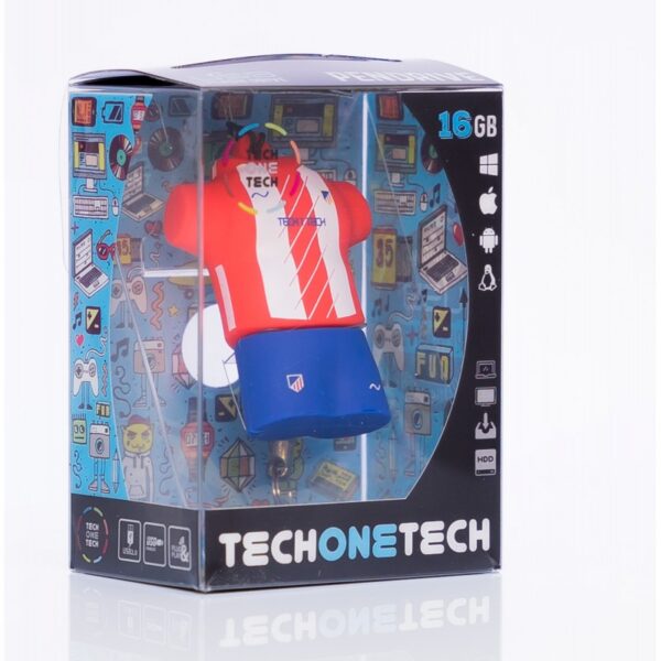 MEMORIA USB TECH ONE TECH EQUI.AT.MAD.16GB USB 2.0 - Imagen 3