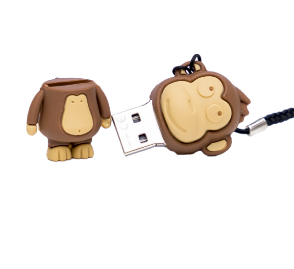 MEMORIA USB TECH ONE TECH MAKAKO MONO 16GB USB 2.0 - Imagen 2