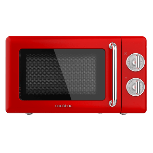 MICROONDAS CECOTEC 01705 PROCLEAN 3010 20L 700W S/GRILL RETRO RED