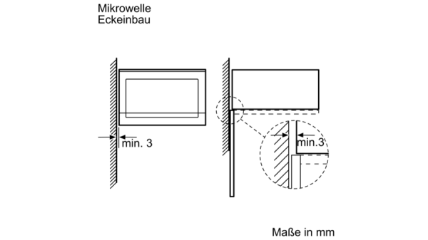 MICROONDAS INT. BOSCH BEL523MS0 20L C/GRILL INOX - Imagen 2