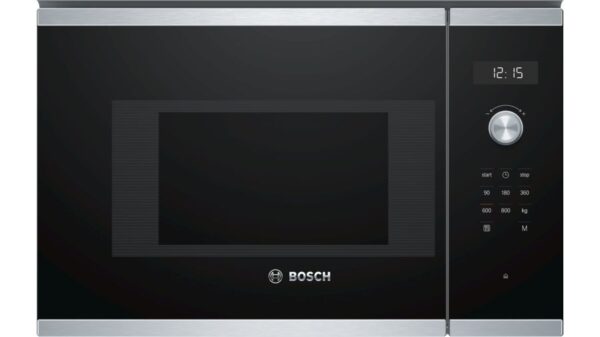 MICROONDAS INT. BOSCH BFL524MS0 20L S/GRILL HIDRO 38CM CRIST.NGO INOX