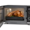 MICROONDAS LIBRE INST. SHARP YC-QG204AE-B SIN PLATO C/GRILL 20L - Imagen 5