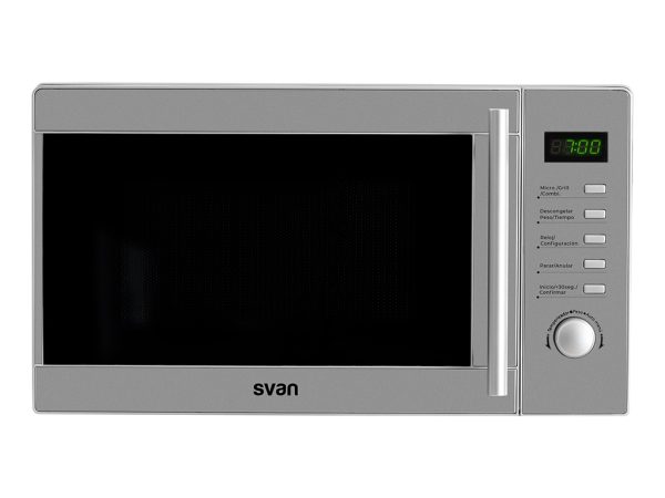 MICROONDAS SVAN SMW2700DGX 20L 700W C/GRILL INOX DIGITAL