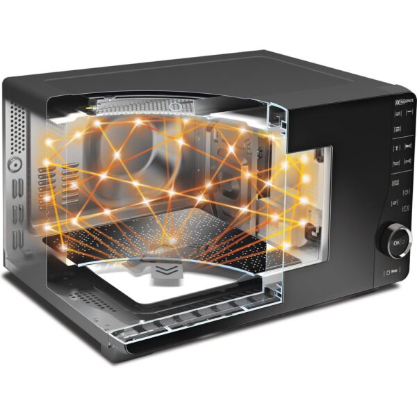 MICROONDAS WHIRLPOOL MWF 421 BL 25L C/GRILL NGO - Imagen 3