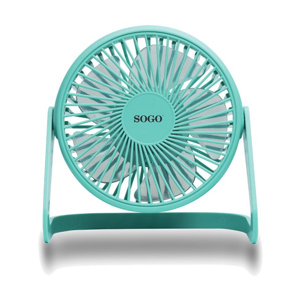 MINI VENTILADOR USB SOGO 21401G 12CM 5W VERDE - Imagen 4