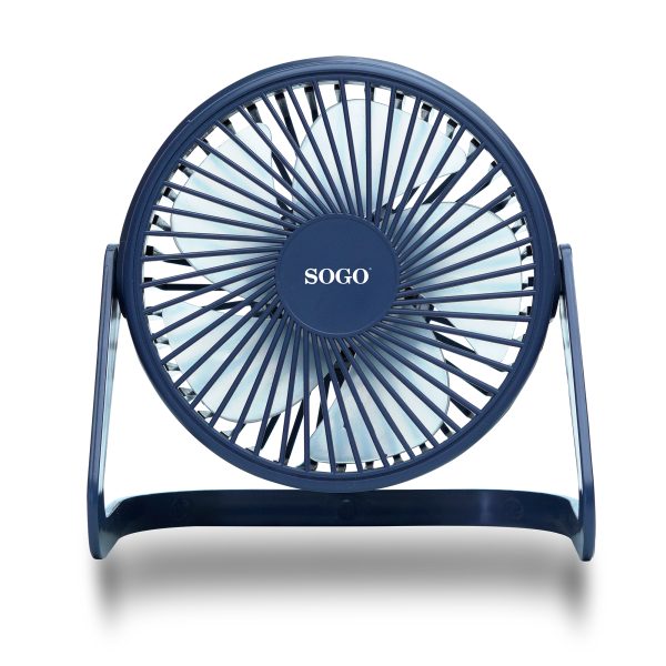 MINI VENTILADOR USB SOGO 21401N 12CM 5W AZUL