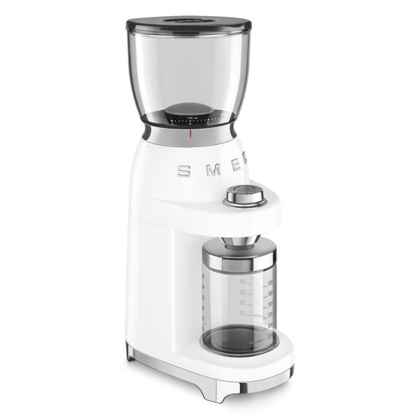 MOLINILLO CAFE SMEG GCF01WHEU 150W 350GR.BLANCO - Imagen 4