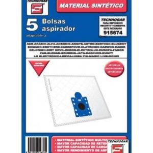 PAQUETE BOLSA ASPIRADOR SINTETICA 674