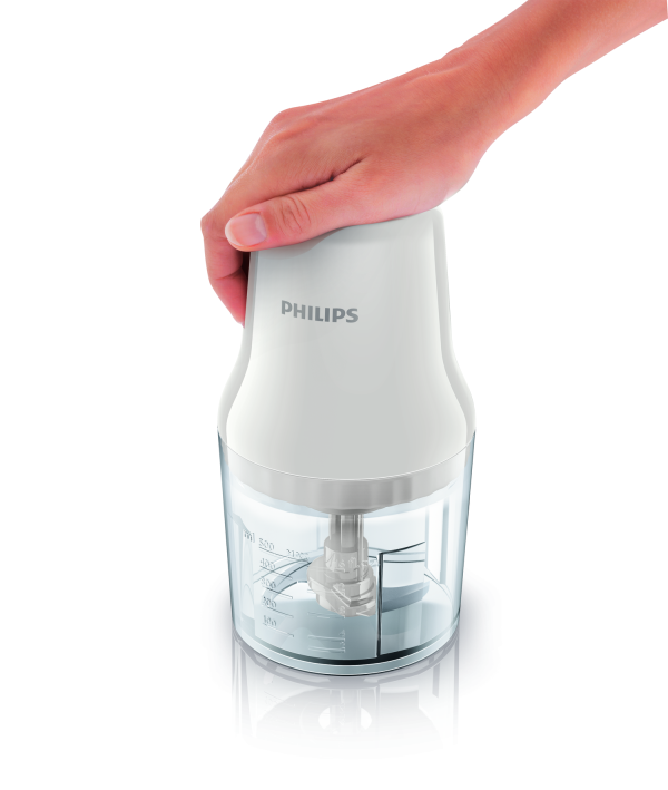 PICADORA PHILIPS HR1393/00 450W 0,7L BLANCA - Imagen 5