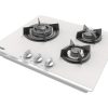 PLACA GAS SVAN SGW3600B 3F.CRISTAL BCO - Imagen 3