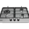 PLACA GAS SVAN SGW3600X 3F.WOK INOX - Imagen 2