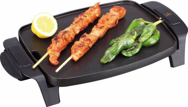 PLANCHA ASAR JATA GR205 1000W 28x22 TERMOSTATO - Imagen 2