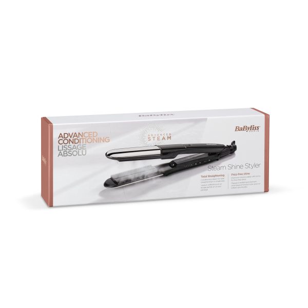 PLANCHA PELO BABYLISS ST496E 230ºC 39X100 CERAMICA VAPOR IONICO - Imagen 9