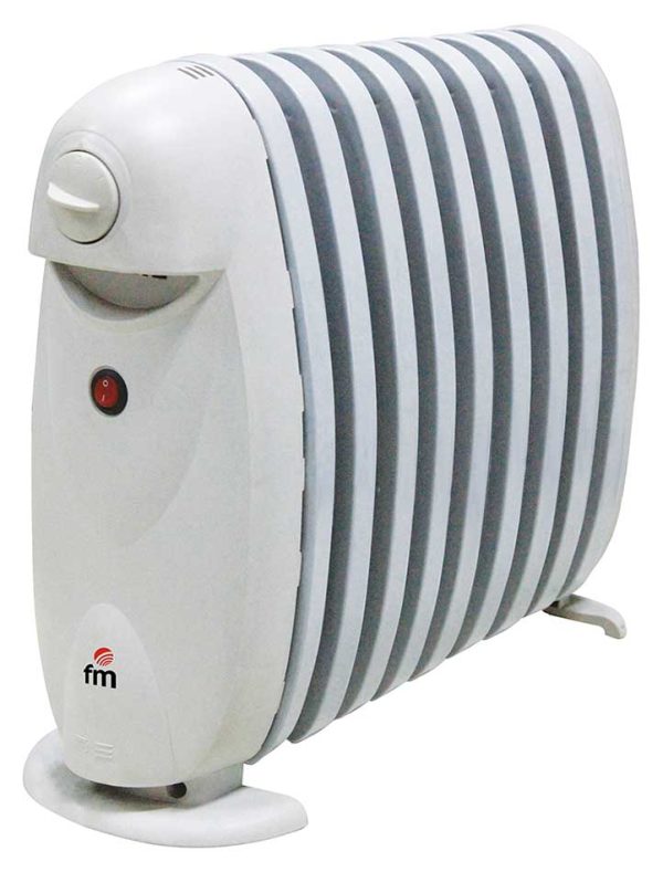 RADIADOR ACEITE FM R9 MINI 1000W 39CM SEMICARENADO - Imagen 2