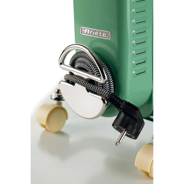 RADIADOR ACEITE VINTAGE ARIETE 837/04 1500W 7ELEMENTOS VERDE - Imagen 3