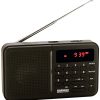 RADIO PORTATIL DAEWOO DRP122B NEGRA RECARG.USB - Imagen 2