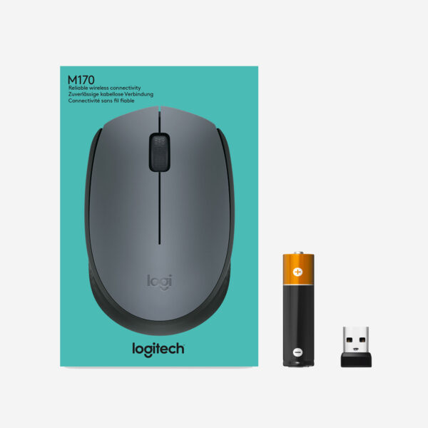 RATON LOGITECH 46302 M170 GREY-K INALAMBRICO - Imagen 14