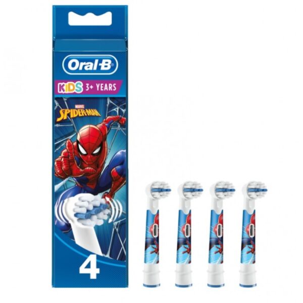 RECAMBIO DENTAL ORAL B EB10-4 FFS PACK 4 SPIDERMAN - Imagen 4