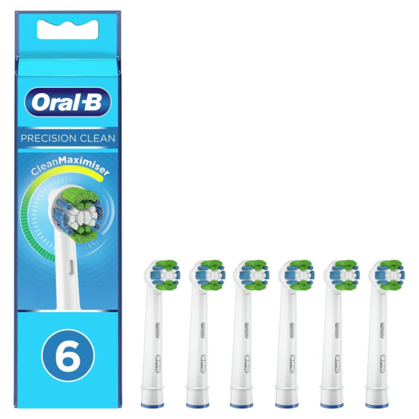 RECAMBIO DENTAL ORAL B EB20-6 FFS PACK 6 PRECISSION CLEAN