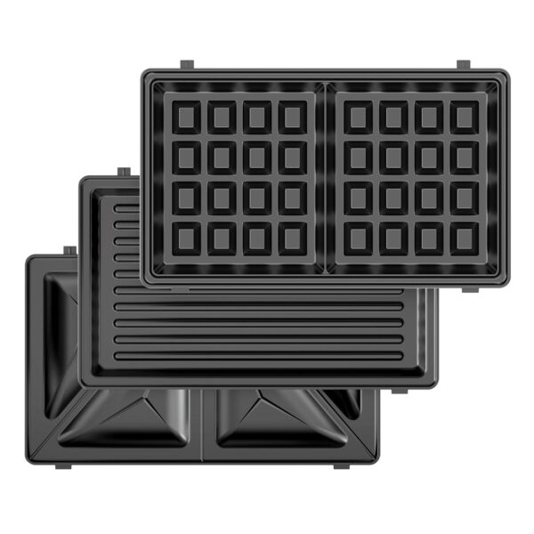 SANDWICHERA-GOFRERA-GRILL SOLAC SD5060 3EN1 750W S96804300 - Imagen 2