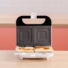 SANDWICHERA SOLAC SD5054 750W 2CAV.NO CORTA BCA - Imagen 2
