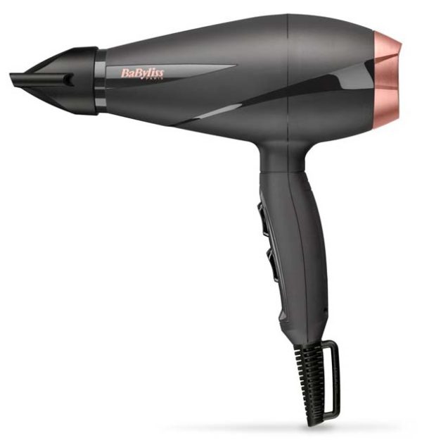 SECADOR BABYLISS 6709DE MOTOR AC GRIS/ROSA ION. C/DIF - Imagen 9