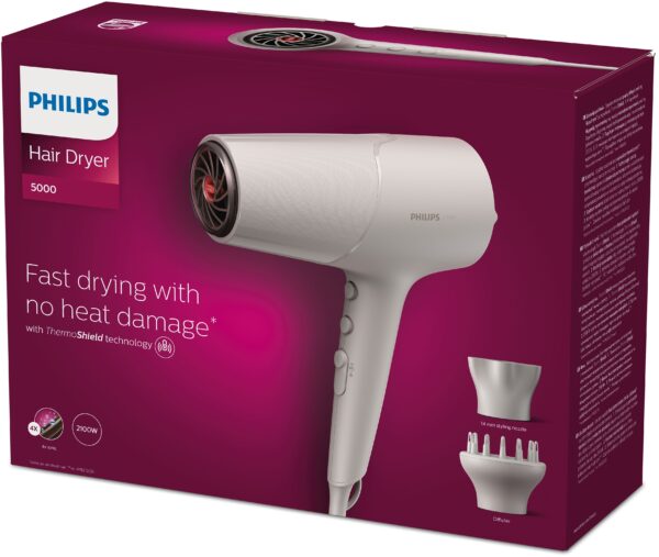 SECADOR PHILIPS BHD501/20 2100W IONICO C/DIFUSOR - Imagen 2