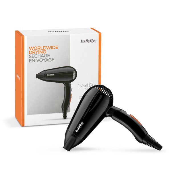SECADOR VIAJE BABYLISS 5344E MOTOR DC 2000W PLEG.BITENS. - Imagen 6