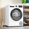 SECADORA BOMBA CALOR BOSCH WQG245D0ES 9KG A+++ INOX - Imagen 4