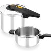 SET DUO OLLA RAPIDA BRA EXCELENT 4+7L 185705 - Imagen 8