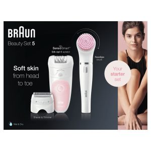 SILK-EPIL BRAUN 5875 SENSOSMART 4 ACC.+CEP.FACIAL