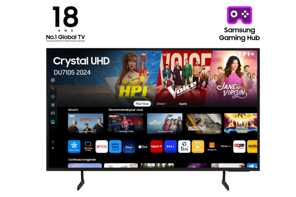 SMART TV SAMSUNG TU43DU7105 43'' CRYSTAL UHD HDR10+