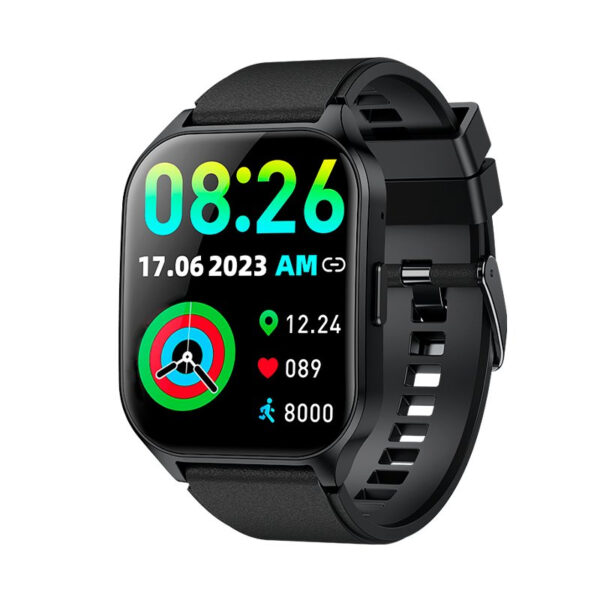 SMARTWATCH COOL CURVED SILICONA NEGRO AMOLED C/LLAMADAS - Imagen 7