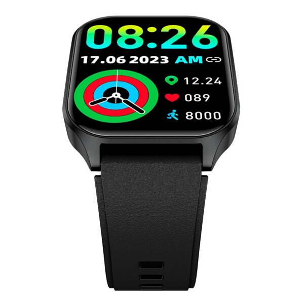 SMARTWATCH COOL CURVED SILICONA NEGRO AMOLED C/LLAMADAS