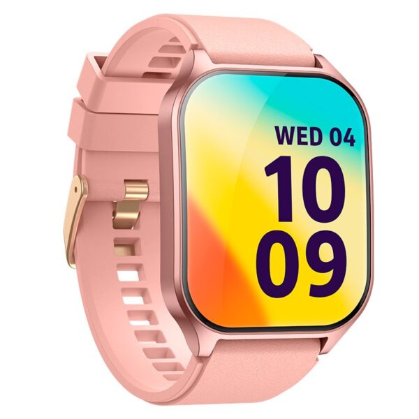 SMARTWATCH COOL CURVED SILICONA ROSA AMOLED C/LLAMADAS - Imagen 4