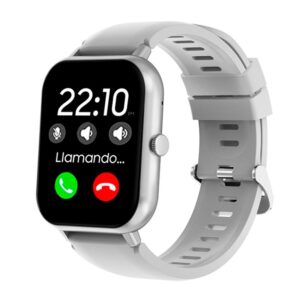 SMARTWATCH COOL FOREST SILICONA GRIS IP67 C/LLAMADAS