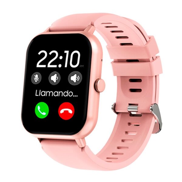 SMARTWATCH COOL FOREST SILICONA ROSA IP67 C/LLAMADAS