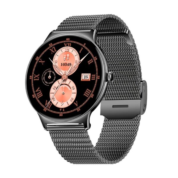 SMARTWATCH COOL ULTRATHIN NEGRO+2 CORREAS AMOLED C/LLAMADAS ULTRAFINO