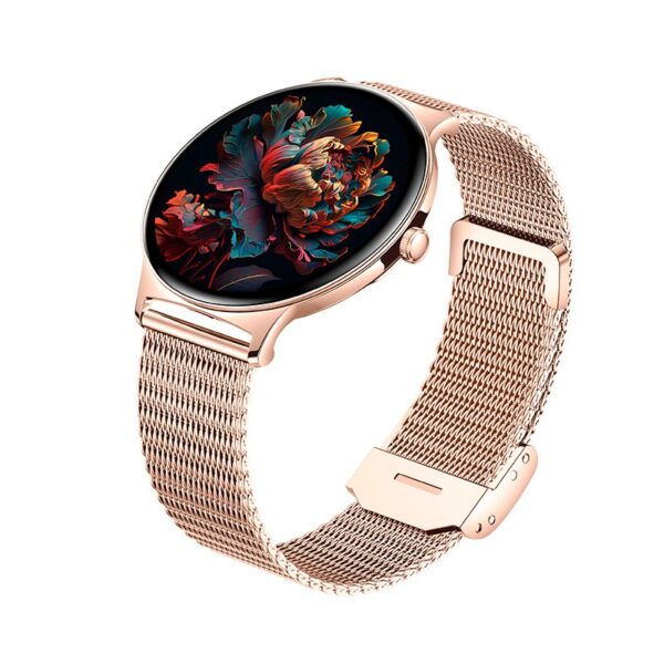 SMARTWATCH COOL ULTRATHIN ROSA + 2 CORREAS AMOLED C/LLAMADAS ULTRAFINO - Imagen 4