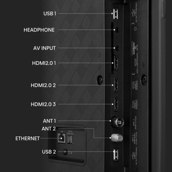 STV HISENSE 43A6K 43'' UHD 4K HDR - Imagen 8