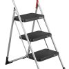 TABURETE ROLSER M11 MET004 3 PELDAÑOS ANTRACITA
