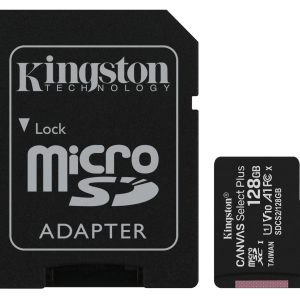 TARJETA MICRO SD KINGSTON 128GB CANVAS SELECT CL10