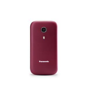 TELEFONO MOVIL PANASONIC KX-TU400EXR FACIL USO ROJO