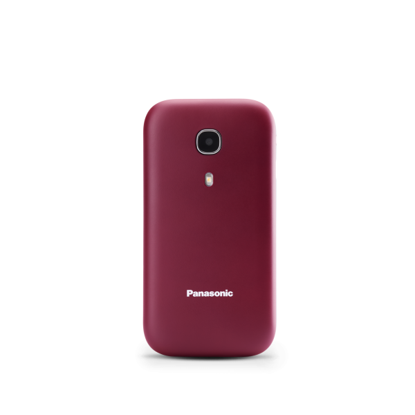 TELEFONO MOVIL PANASONIC KX-TU400EXR FACIL USO ROJO