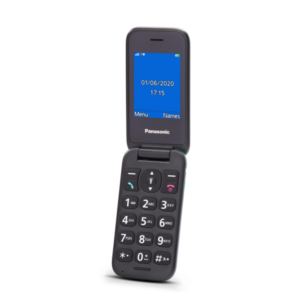 TELEFONO MOVIL SENIOR PANASONIC KX-TU400EXC FACIL USO TURQUESA - Imagen 4